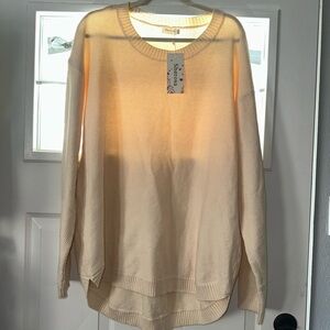St. John's Bay Cream Sweater for Women
